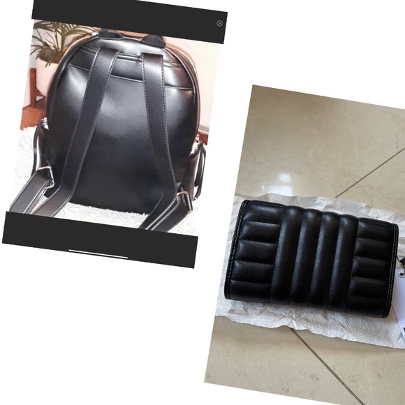 NWT Love Moschino Black Backpack Set - Picture 2 of 6